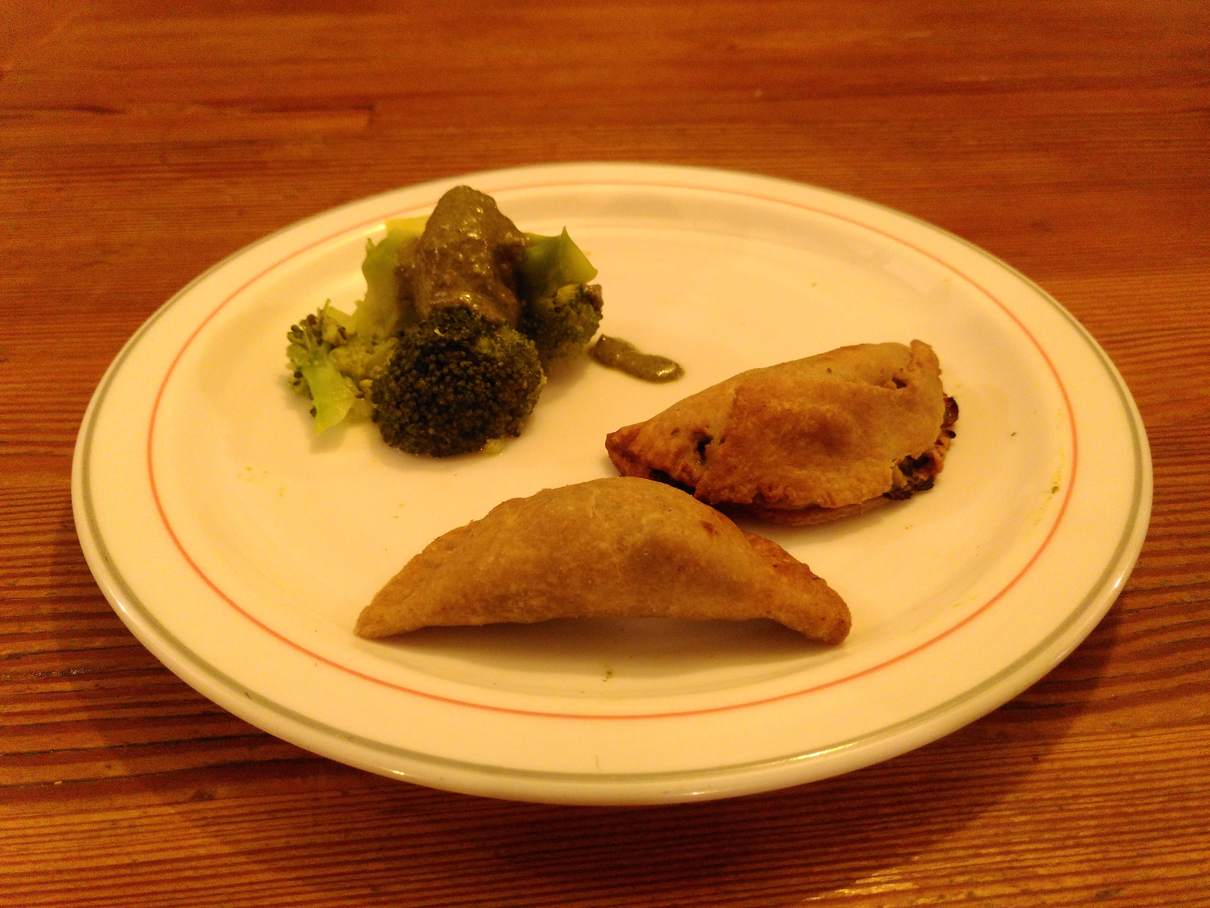 Chaussons de berce au sérac