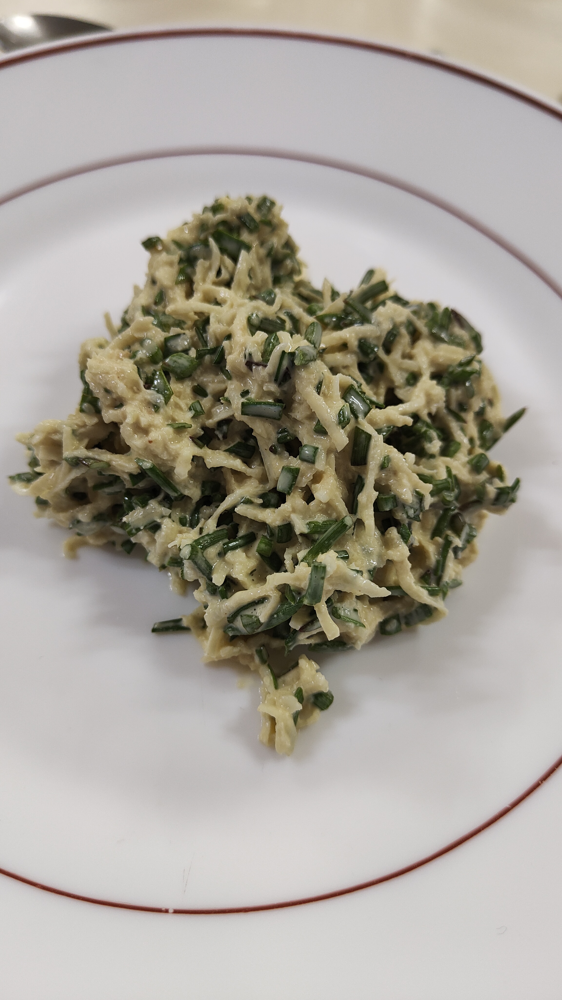 Céleri rémoulade à la criste marine
